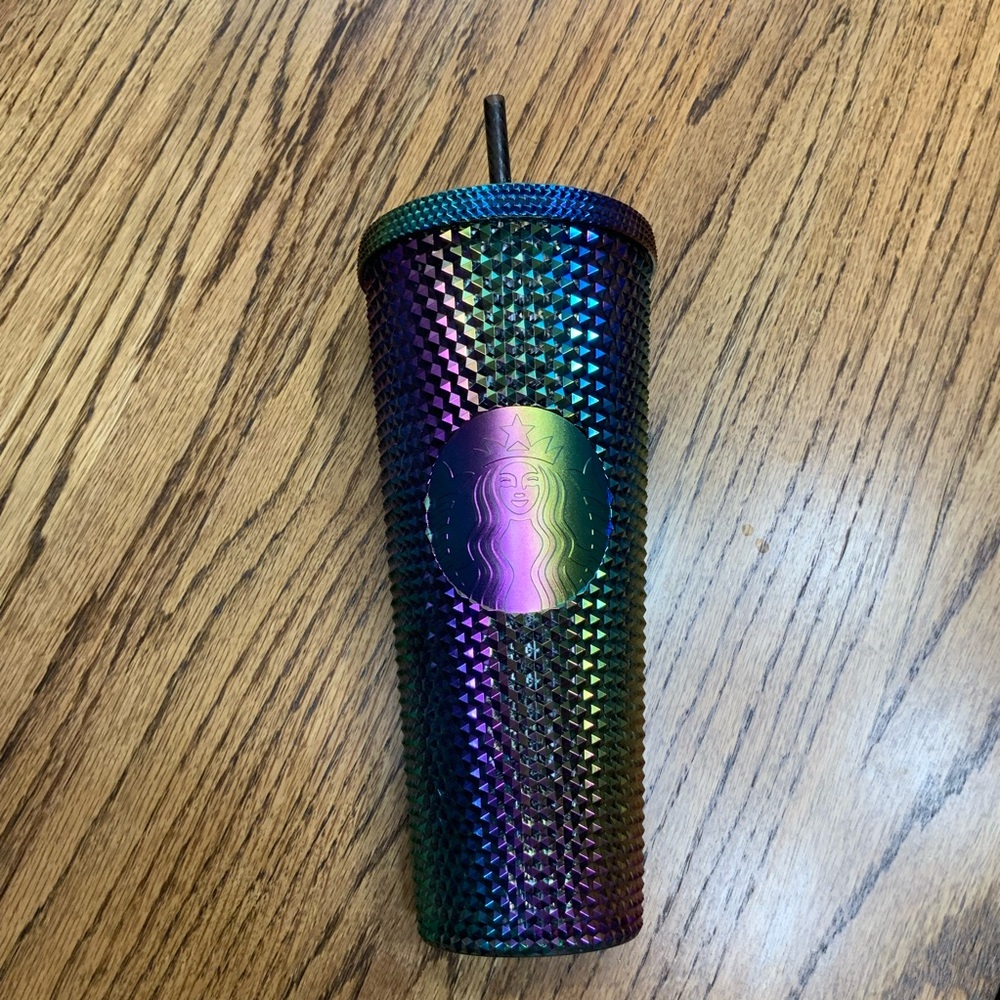 Starbucks Oil Slick Black Studded Venti Tumbler